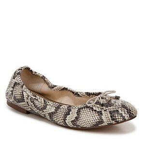 Sam Edelman Women's Felicia Ballet Flat Roccia Python